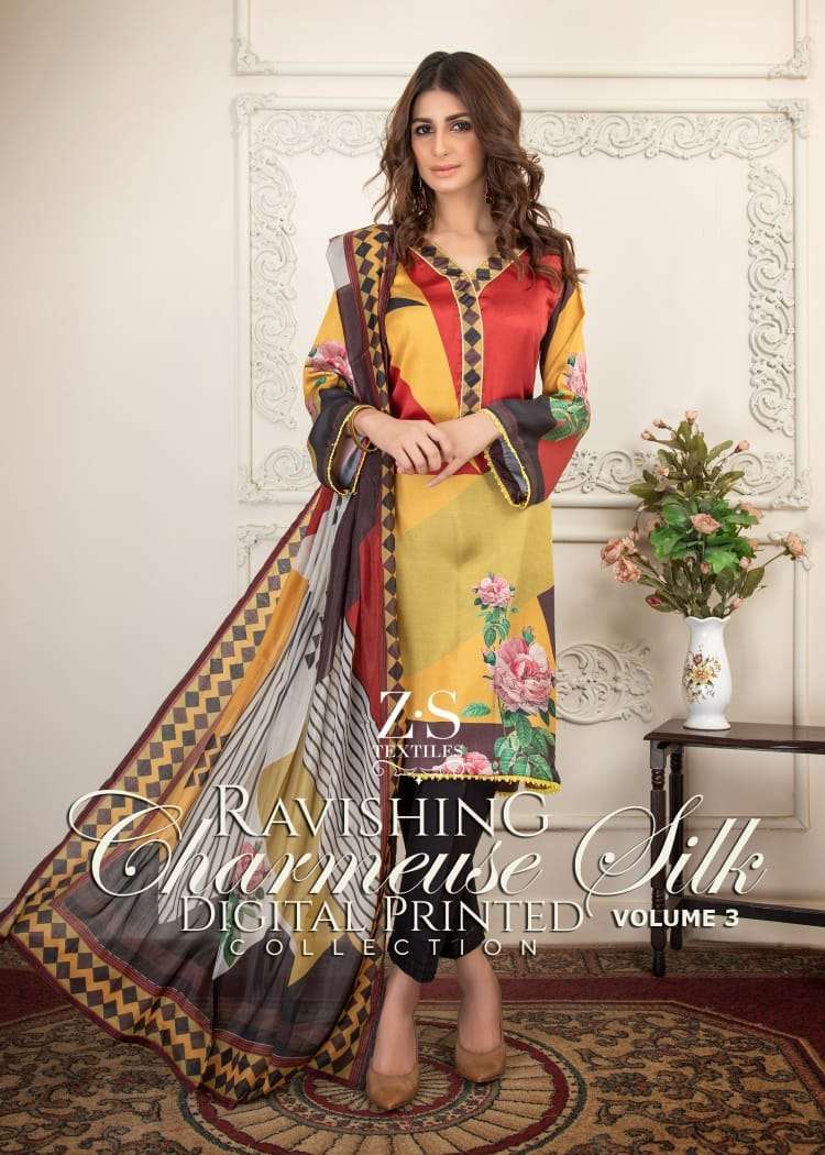 Ravishing Charmuse Silk Digital Printed Collection VOl 3